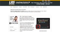 Desktop Screenshot of lrspagers.co.uk